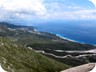 Die Fahrt führte zuerst zum Llogara Pass, 1000 Meter über dem Ionischen Meer