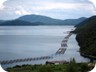 Blick über den Butrint See (eigentlich eine Lagune)