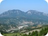 The twin summits of Brar Mountain from the east.