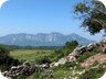 Dajti Mountain from the east.