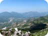 View towards Brar and Gomnit Mountains, and the Bovilla Lake