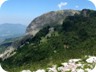 View towards the knob, which according to the map is about 20 to 30 Meters lower than the main summit