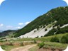 On the raod to Guri Bardhë, having passed Qafa e Murrizes