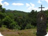 There are many crosses along the trail
