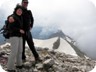 Special summit shot, with the southern (more rocky) peak in view.