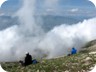 Clouds obscure the view to Gjirokaster