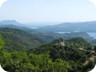 Ruga e Cukalit. View towards the hamlet of Muri i Turkut. To the left is Maja e Hajmelit and even further left is Mali i Veles (see separate trails)