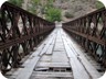 The bridge at the entrance of Skavice Gorge