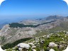 View north to Polis summit