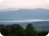 View to the north, towards Ostrovice Mountain