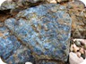 Coloured rocks near Kurbnesh - copper we presume