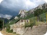 View from the schoolhouse of Kurbnesh to Guri Gjon