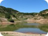 A reservoir along the return trail.