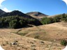 Near the old police station. The trail leads through the short valley right to the center of the image