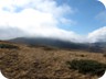 The pass leading to the Jabllanica range proper. In the morning, we could not see how far the range would stretch.