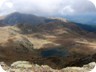 One of several lakes on the Macedonian side