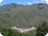 Kalimash mountain and the eastern mouth of tunnel