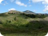 Approaching the height of land, near Kalimash Mountain