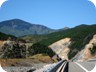 Kalimash Mountain from the Tirana - Kukes highway