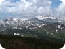 On the summit of Kallabaku. View towards Korab Mountain