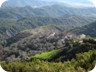 View back to the last houses of Shpatë