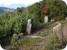 At the gravesite of Shpatë - with Brar mountain as backdrop 