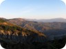 Having crossed Mali i Korres. In the distance, Polis, Gafer and Bukanik mountains (see separate trails). 