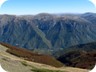 View towards Macedonia. Below in the valley is the monastery of St. J. Bigorski