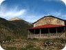 St. Dimitri in Kërçisht, with Kërçin in the distance.