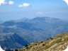 View north from the summit. The highest point across the valley is Maja e Zebe