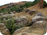 Sandstone formations near Krrabë