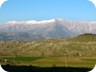 View back to Mali i Gribes. The ridge to the right leads to Kendervices Mountain.