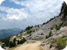 The road is very scenic. Munelle mountain (across the Fan valley and the highway) is always in view.