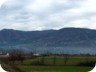 Mal Milot. Our hike begins in Milot town, climbs to Maja e Suksit and follows the ridge to the right.