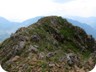 The last steps to the summit of Mali i Komjanit.