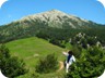 We climbed it - in spring - on the left horizon (South-West ridge) and descended on the right horizon (North-East ridge)