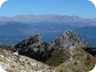 View back along the summit ridge towards Nemercke Mountain, with its summit Papingut - also covered on our website