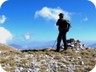 Detlef on the summit (photo courtesy of Endrit Shima)