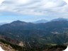 From left to right: Pashtrik, Maja e Runjës (Kalimash), Koritnik, Gallicia.  Korab was visible on the right. So far, we climbed all of them except Runjës.