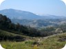 On the pass from the Lajthizë plateau to Klos. View back to the Crown of Lure and, behind it, Mali i Dejës.