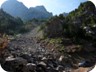 Car-size boulders seem to tumble down on the road, from time to time.