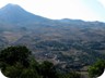 Lekas, seen from the approach to Ostrovice