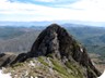 Having reached the summit ridge. In view is the last bump of Ric's Ridge