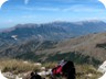 View from Ostrovicë to Tomorri Mountain.