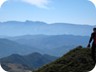 Mount Nemercke with its summit Papingut in the distance. Papingut is the second highest summit in southern Albania