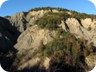 The area west of Petrele is subject to heavy erosion, which makes hiking both interesting and challenging