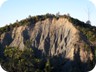 A typical formation. The paths are sometimes very close to the drops