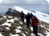 Rest on the summit ridge