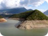 Fierza Lake, in October