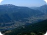 View towards Koritnik, Korabi and Gjallica (from left to right) - see separate trails